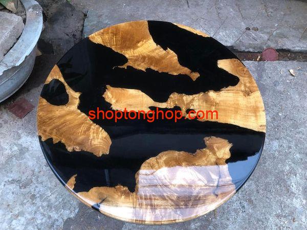 Bàn gỗ eopxy resin TPHCM, mặt bàn epoxy giá rẻ với kiểu dáng thiết kế độc đáo